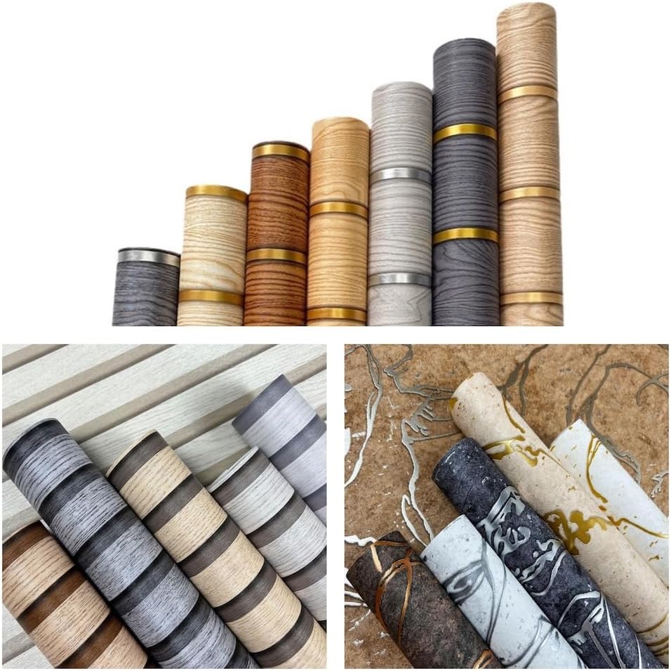 Vliestapete Holzoptik 3D – Wandpaneel Design, moderne Lamellenwand im Skandi Look, Natur Optik, Holzwand Effekt, 0,53 x 10,05 m