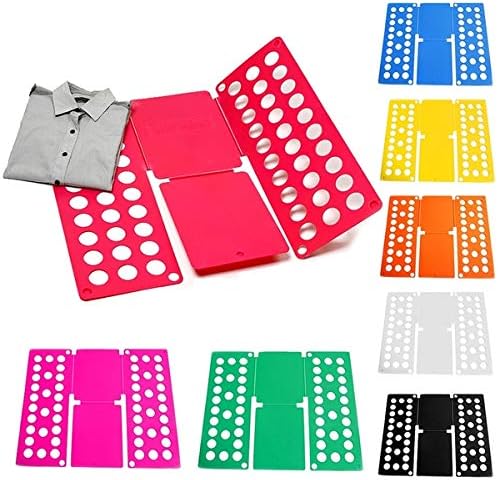 Pullover Hosen Hemden Wäsche Kinder- und Erwachsen-Faltbrett Falthilfe für Wäsche Kleidung T Shirt Falten Zusammenlegen Wäschefaltbrett Hemdenfalter Wäschefalter für Kleidung Aller Art